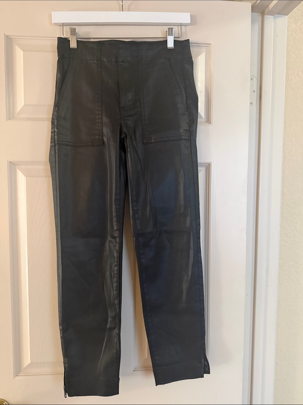 Kut from the Kloth Black Coated Skinny Jeans
